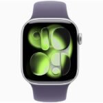 Apple Watch Series 11 46mm - Sil. Alum + Purple Fog Sport B. M/L - Model : MEVA4ZR/A