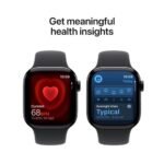 Apple Watch Series 11 46mm - Jet Bk Alum + Bk Sport B. S/M - Model : MEUW4ZR/A - Image 3