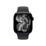 Apple Watch Series 11 42mm - Jet Bk Alum + Bk Sport B. M/L - Model : MEQU4ZR/A