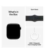Apple Watch Series 11 46mm - Jet Bk Alum + Bk Sport B. S/M - Model : MEUW4ZR/A - Image 4