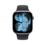 Apple Watch Series 11 46mm - S. Grey Alum + Black Sport B. S/M - Model : MEV04ZR/A