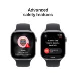 Apple Watch Series 11 46mm - S. Grey Alum + Black Sport B. M/L - Model : MEV44MP/A - Image 3