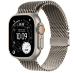 Apple Watch Ultra 3 5G 49mm - Nat. Tit. + Nat. Tit. Mil. Loop M - Model : MEWY4QF/A - Image 2