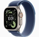 Apple Watch Ultra 3 5G 49mm - Nat. Tit. + Blue/Br Blue T Loop M/L - Model : MEWU4QF/A - Image 2