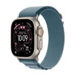 Apple Watch Ultra 3 5G 49mm - Nat. Tit. + L. Blue Alpine Loop L - Model : MEWP4QF/A - Image 2