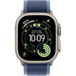 Apple Watch Ultra 3 5G 49mm - Nat. Tit. + Blue/Br Blue T Loop S/M - Model : MEWR4QF/A