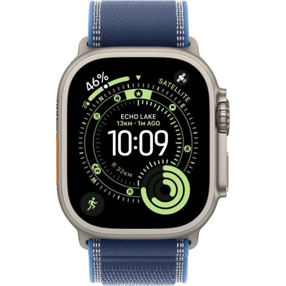 img_0533 Apple Watch Ultra 3 5G 49mm - Nat. Tit. + Blue/Br Blue T Loop S/M - Model : MEWR4QF/A - Image 1