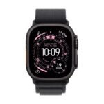 Apple Watch Ultra 3 5G 49mm - Black Tit. + Black Alpine Loop L - Model : MF0X4QF/A