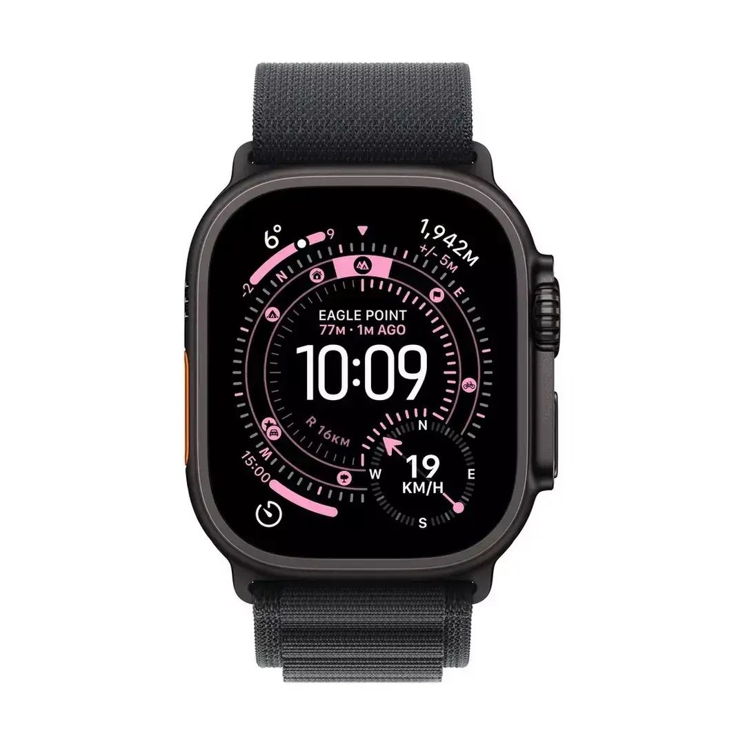 img_0535 Apple Watch Ultra 3 5G 49mm - Black Tit. + Black Alpine Loop M - Model : MF0V4QF/A - Image 1