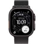 Apple Watch Ultra 3 5G 49mm - Bk Tit. + Bk Tit. Mil. Loop L - Model : MF1T4QF/A