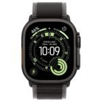 Apple Watch Ultra 3 5G 49mm - Bk Tit. + Bk/Ch. Trail Loop M/L - Model : MF1H4QF/A