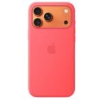 iPhone 17 Pro Max Silicone Case with MagSafe - Bright Guava - Model : MHW64ZM/A - Image 2