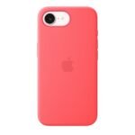 iPhone 17e Silicone Case with MagSafe - Bright Guava - Model : MHWH4ZM/A