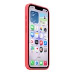 iPhone 17e Silicone Case with MagSafe - Bright Guava - Model : MHWH4ZM/A - Image 2
