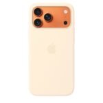 iPhone 17 Pro Max Silicone Case with MagSafe - Vanilla - Model : MHW54ZM/A