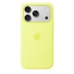 iPhone 17 Pro Silicone Case with MagSafe - Neon Yellow - Model : MGFF4ZM/A - Image 2