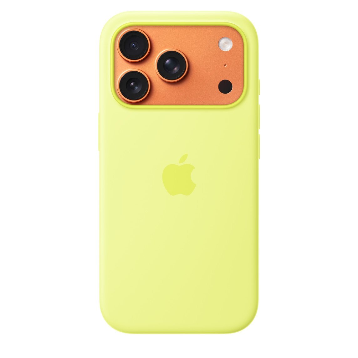 img_0622 iPhone 17 Pro Silicone Case with MagSafe - Neon Yellow - Model : MGFF4ZM/A - Image 1