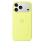 iPhone 17 Pro Max Silicone Case with MagSafe - Neon Yellow - Model : MGFM4ZM/A - Image 2