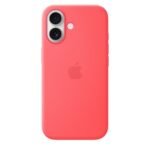 iPhone 17 Silicone Case with MagSafe - Bright Guava - Model : MHVQ4ZM/A