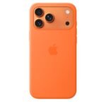 iPhone 17 Pro Max Silicone Case with MagSafe - Orange - Model : MGFL4ZM/A