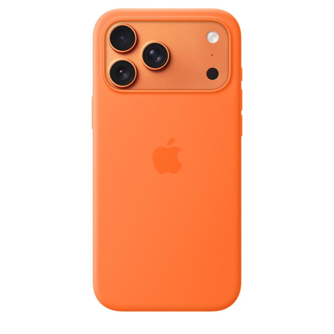 img_0669 iPhone 17 Pro Max Silicone Case with MagSafe - Orange - Model : MGFL4ZM/A - Image 1