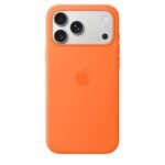 iPhone 17 Pro Max Silicone Case with MagSafe - Orange - Model : MGFL4ZM/A - Image 2