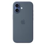 iPhone 17 Silicone Case with MagSafe - Anchor Blue - Model : MGEW4ZM/A