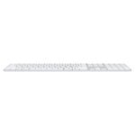Apple Magic Keyboard [Fr] USB-C w/ Touch ID + Numeric Keypad for M Chip  - White - Model : MXK73F/A - Image 2