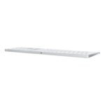 Apple Magic Keyboard [Fr] USB-C w/ Touch ID + Numeric Keypad for M Chip  - White - Model : MXK73F/A - Image 3