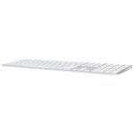 Apple Magic Keyboard [Fr] USB-C w/ Touch ID + Numeric Keypad for M Chip  - White - Model : MXK73F/A - Image 4