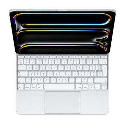 Apple Magic keyboard [Fr] for iPad Pro 13" M4 - White - Model : MWR43F/A