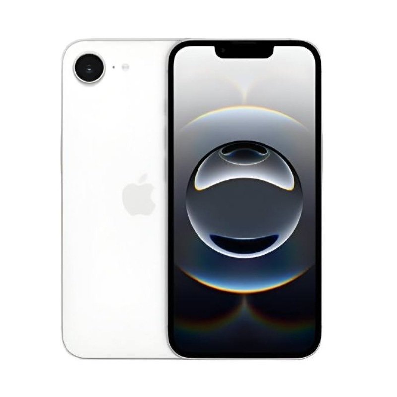 img_1004 iPhone 16e 128GB - White - Model : MD1R4F/A - Image 1