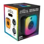 Bigben Party Cube Speaker with LED Lighting – Model: PARTYBTHPCUBE - Image 6