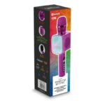 Bigben Party Mic with LED Effects (Pink) – Model: PARTYBTMIC2PK - Image 5