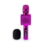 Bigben Party Mic with LED Effects (Pink) – Model: PARTYBTMIC2PK