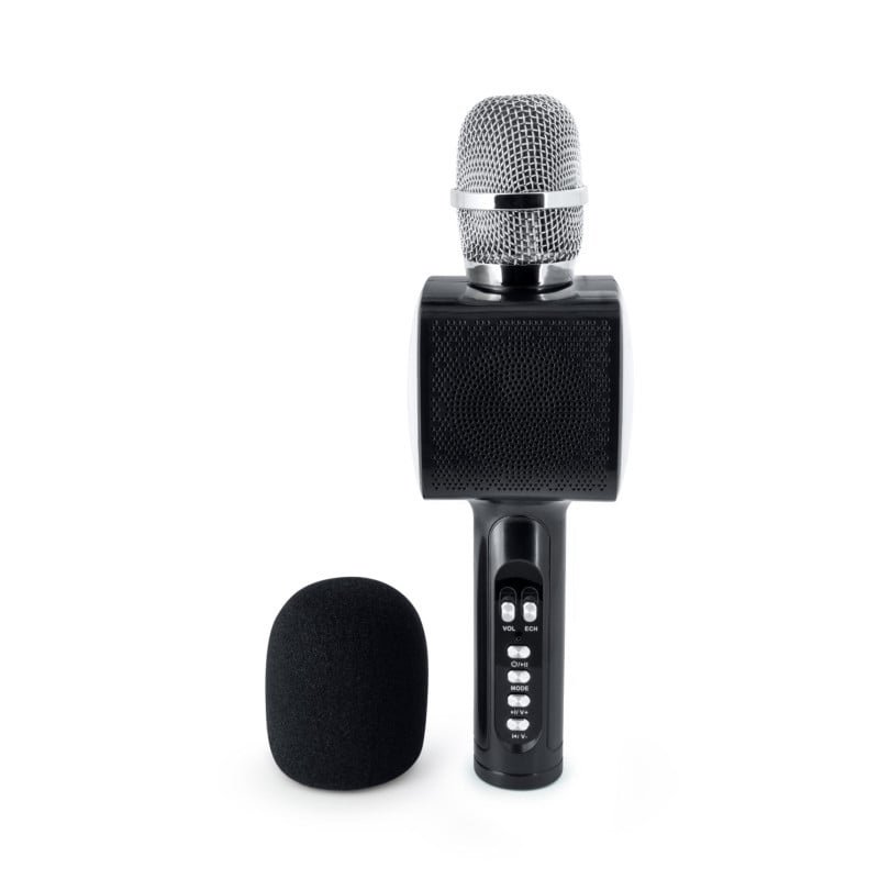 img_9713 Bigben Party Mic with LED Effects (Black) – Model: PARTYBTMIC2BK - Image 1