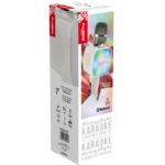 Bigben Party Mic with LED Effects (White) – Model: PARTYBTMIC2WH - Image 4