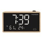 Thomson FM Projection Alarm Clock with USB-C Charging – Model: CP202T