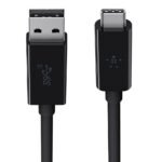 Belkin USB-A to USB-C 3.1 Cable (1m, 10 Gbps) - Model: F2CU029BT1M-BLK - Image 2
