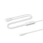 Belkin BoostCharge USB-C to Dual USB-C Cable (140W) - White - Model: CAC004HQ1.5MWH - Image 2