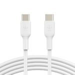 Belkin BOOST CHARGE USB-C to USB-C Cable (2m, 60W) - White - Model: CAB003B12MWH