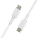 Belkin BOOST CHARGE USB-C to USB-C Cable (2m, 60W) - White - Model: CAB003B12MWH - Image 3