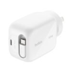 Belkin BoostCharge GaN Wall Charger with Retractable Cable (45W) - Model: WCH023KQWH - Image 3