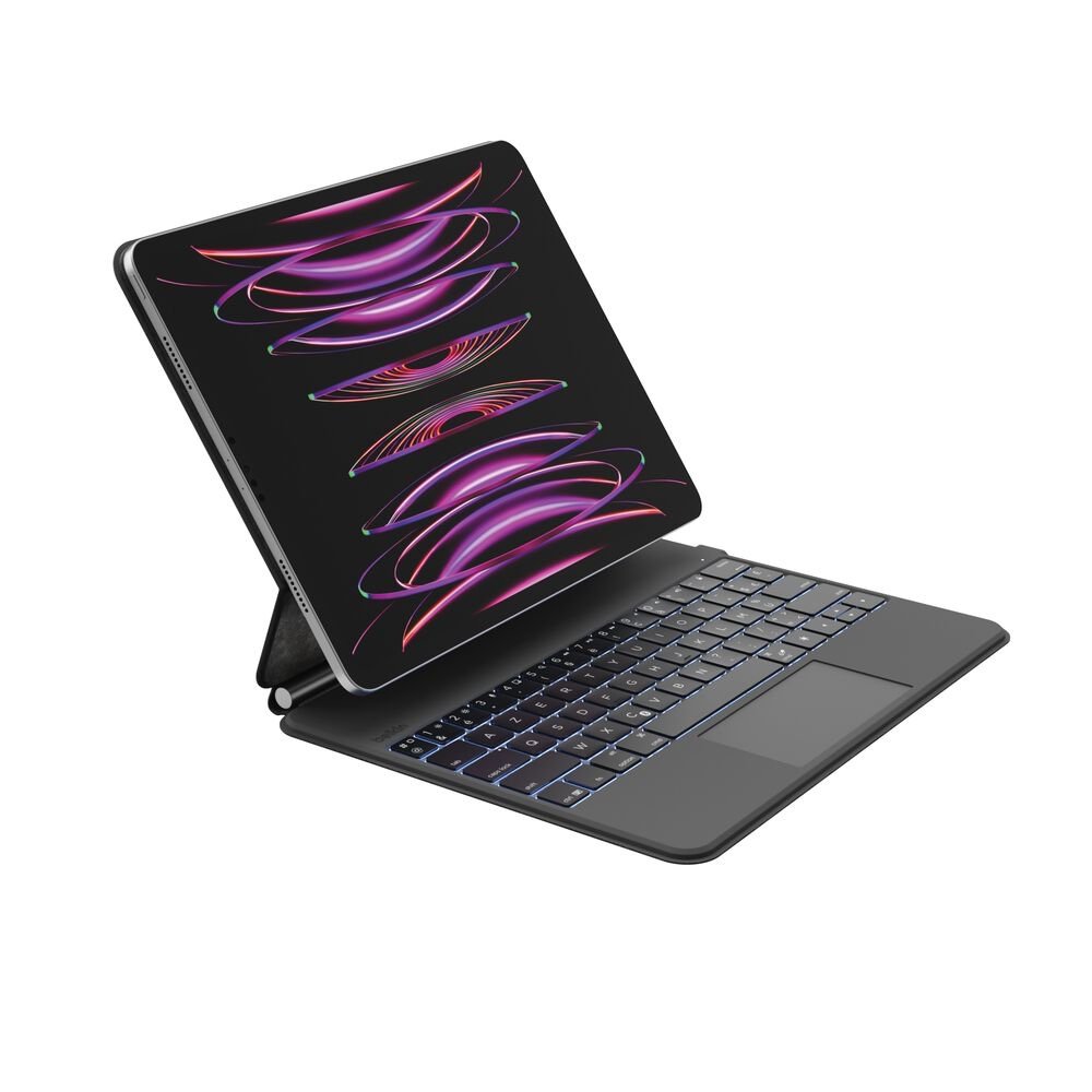 img_2066 Belkin Pro Keyboard Case with Magnetic Stand for iPad Air 13" & iPad Pro 12.9" - Model: BBZ003FR-V1 - Image 1