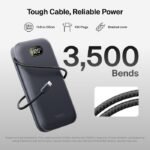Belkin Ultracharge Pro 27k Laptop Power Bank (240W, Integrated Cable & Digital Display) - Model: BPB040HQCH - Image 4