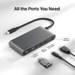 Belkin 5-Port USB-C Hub with Dual USB-C Ports - Model: AVC022HQSGY - Image 4