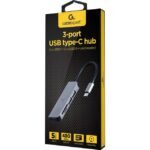 Gembird USB-C Hub with 3 USB Ports & Memory Card Reader - Image 2