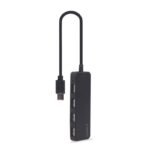 Gembird 4-Port USB Type-C Hub (Black)