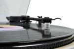 Thomson Belt-Drive Turntable with Audio-Technica Cartridge (White & Oak) - Image 2