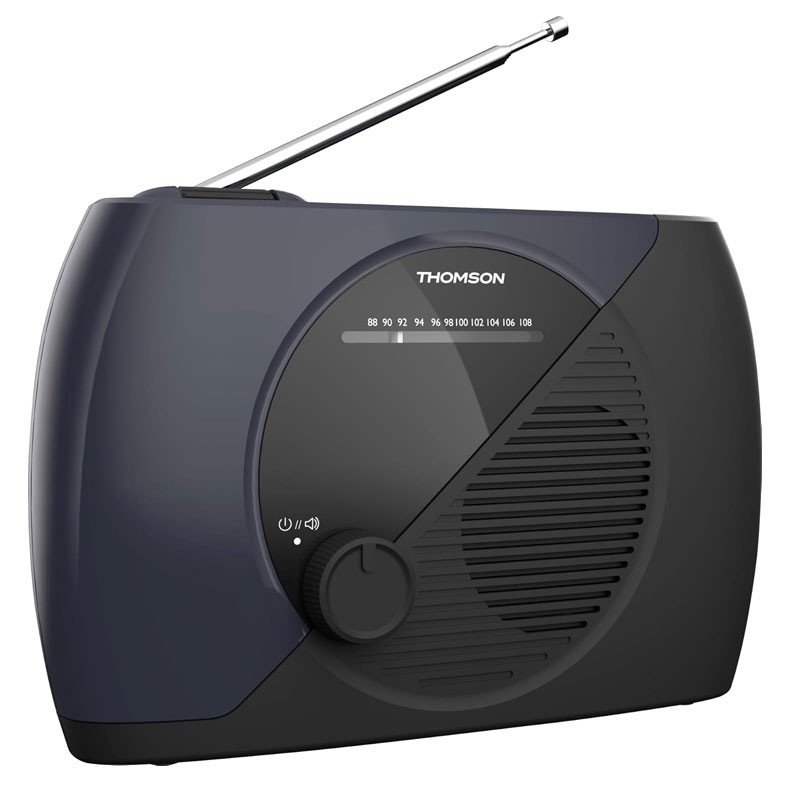 img_2237 Thomson Portable Analog FM Radio with Telescopic Antenna - Image 1